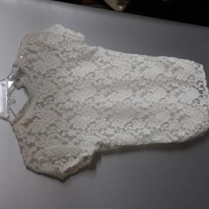 Almost Famous Size L Sheer top (SKU N23)